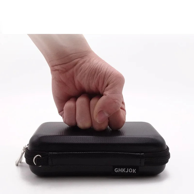 Hard Drive Case Tidy External Protective Storage Bag Electronics Zpaxo