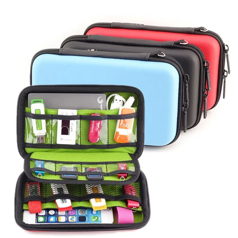 GUANHE Waterproof Hard Drive Earphone USB Flash Case Digital Storage Zpaxo
