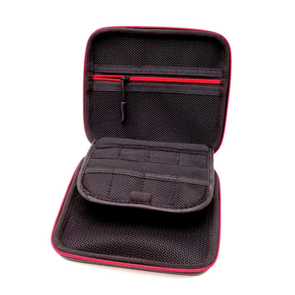 Carrying Case Hard Drive Disk Wifi HDD SSD Cable Pen Zipper Zpaxo