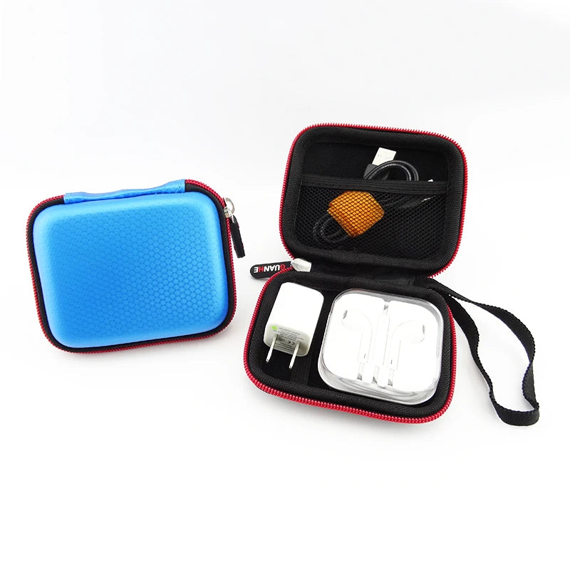 GUANHE Hard Case Storage Bag SD Card Holder Earphone Earbud USB Flash Zpaxo