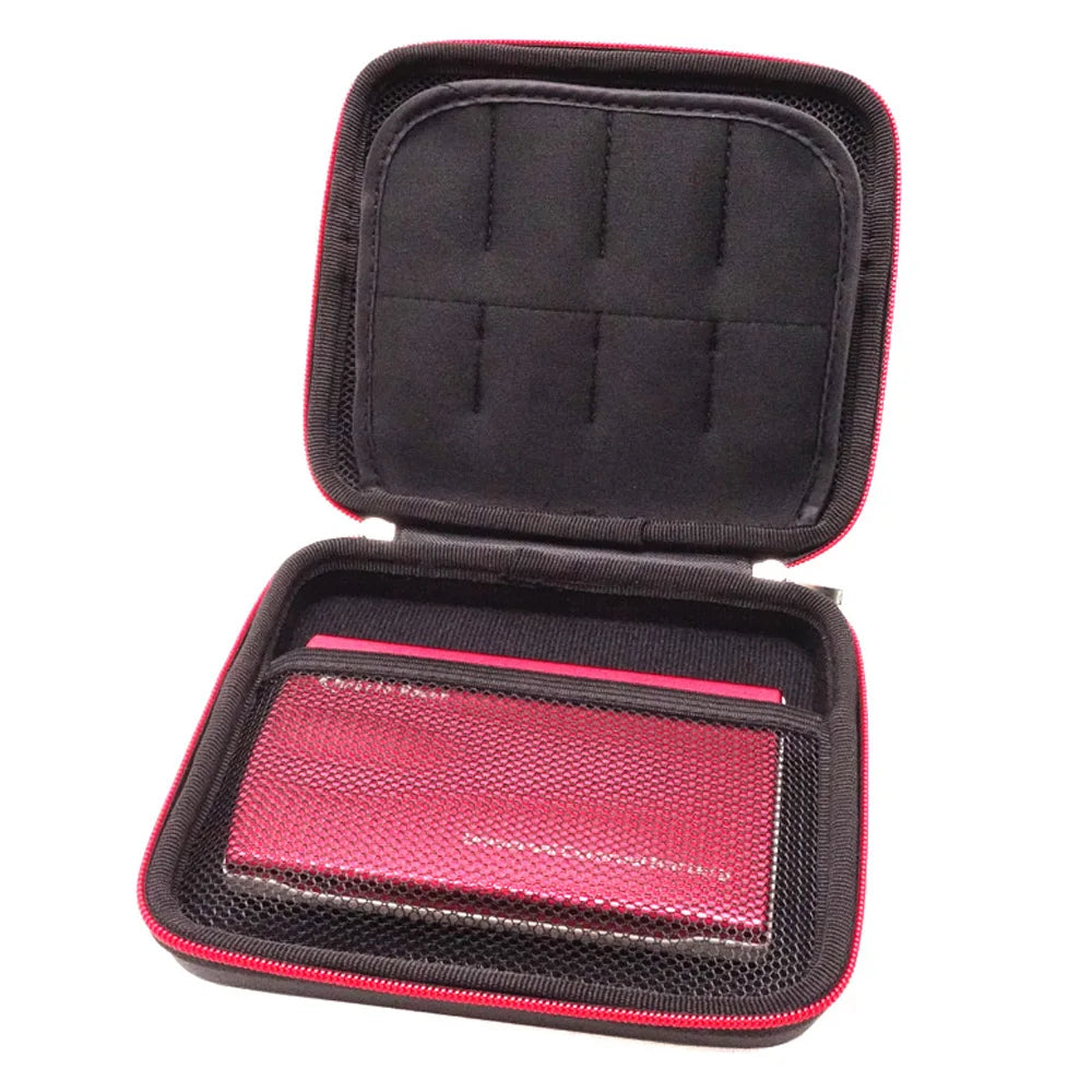 Carrying Case Hard Drive Disk Wifi HDD SSD Cable Pen Zipper Zpaxo