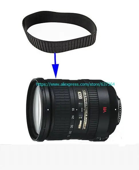 Lens Zoom Grip Rubber Nikon AF-S NIKKOR 18- 3 5-5 6 Repair Part