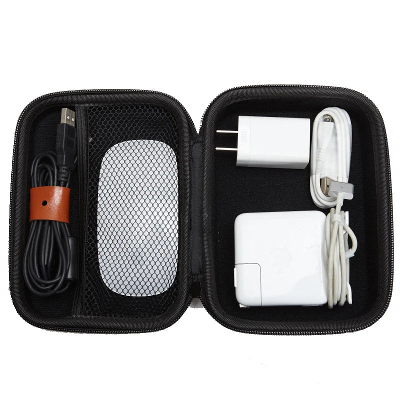 Case bag for 2.5" Hard Drive Disk HDD SSD Storage Pouch Bag Case for Accessory Mouse, Cellphone, Cables, SSD, HDD Zpaxo