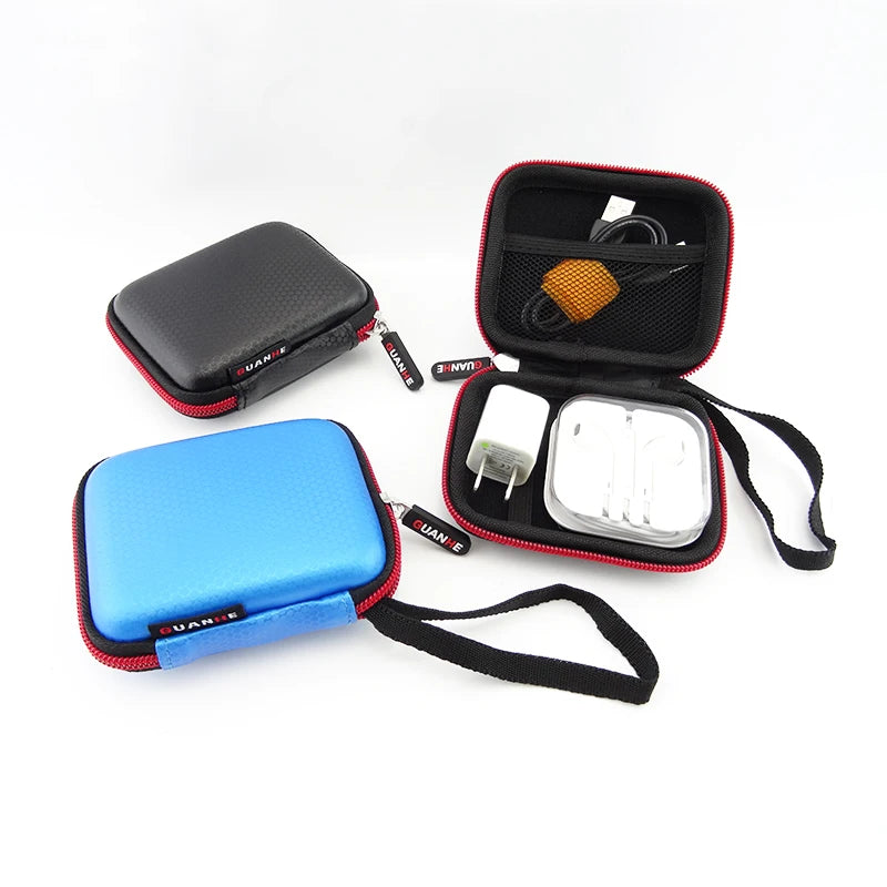 GUANHE Hard Case Storage Bag SD Card Holder Earphone Earbud USB Flash Zpaxo