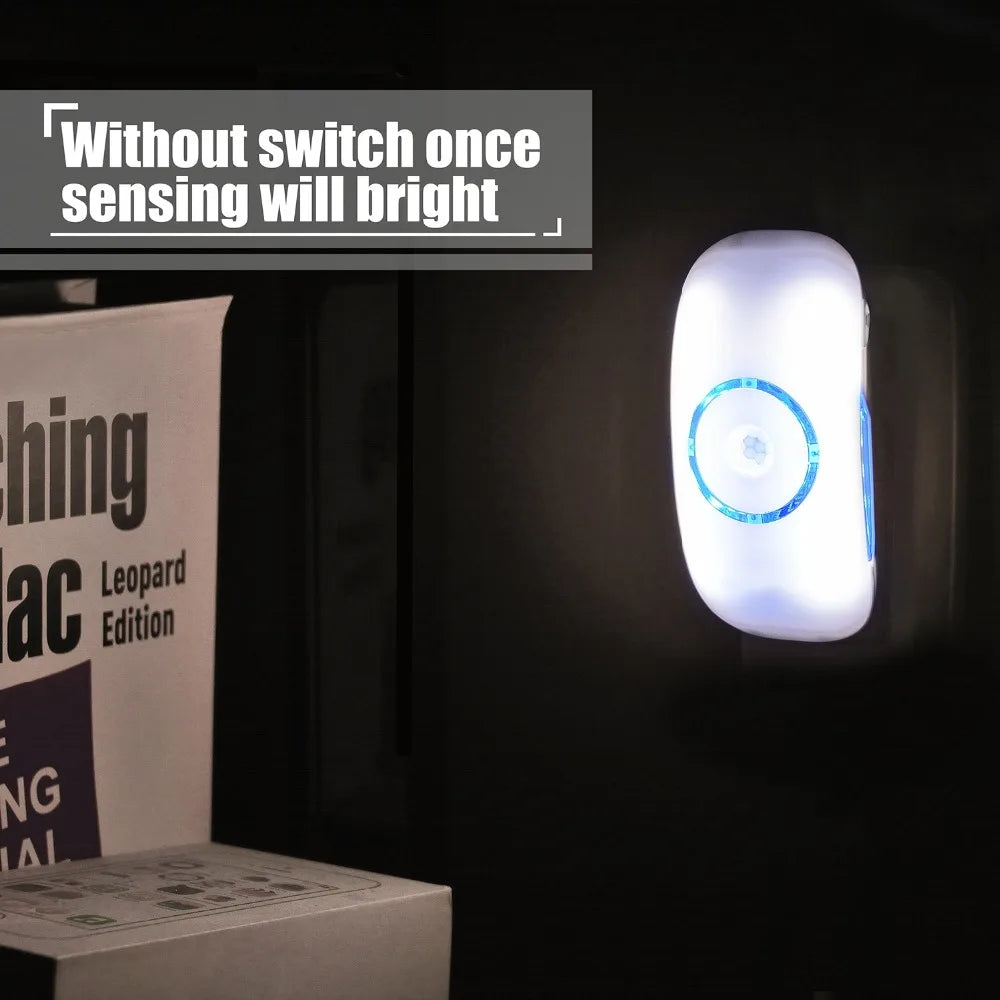 AC 90-260V 3.6W LED Body Motion Sensing Bright Night Lighting Auto Human Induction Sensor Lamp Lights US EU PLUG availble Zpaxo