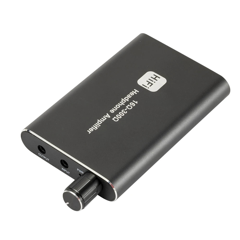 HiFi Rechargeable Headphone Amplifier Portable AMP 3.5mm AUX Audio Cable Audio Two-stage gain switch For 16-300 Ohm Headphone Zpaxo