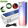 Solar LED Camping Light Rechargeable Power Bank 3 Lighting Mode Zpaxo Default Title