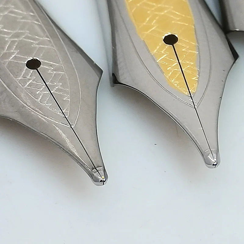 2PCS KAIGELU 316 NIB Daming Pointed NFM 35 MM Refined Grinding Long Dao Research Of 356, 100, General Practice Calligraphy Pen Zpaxo