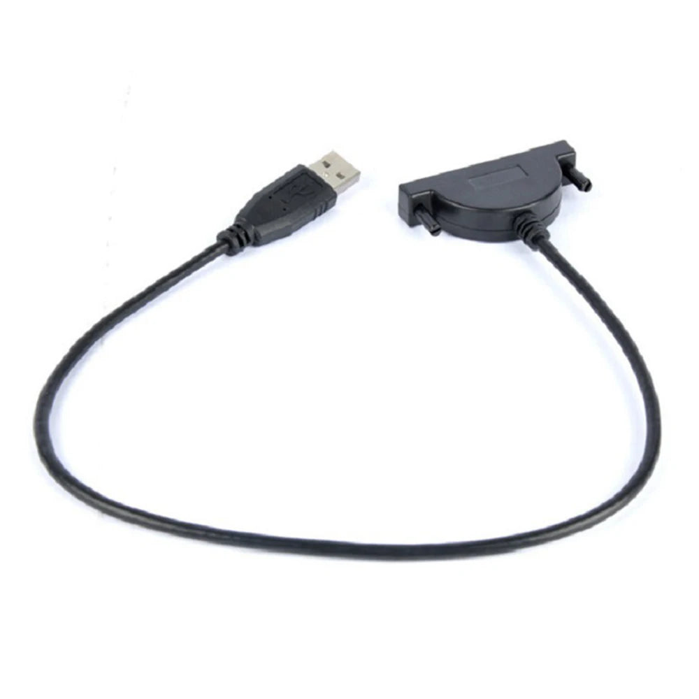 USB 2.0 7+6 13Pin Mini SATA II Cable Adapter for HDD Caddy Slimline Drive LED Indicator for Notebook CD-ROM DVD-ROM Zpaxo