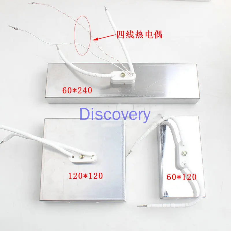 Custom Stainless Steel Quartz Heating Plate Blister Machine Heating Plate 60*240/60*120/120*120 Zpaxo