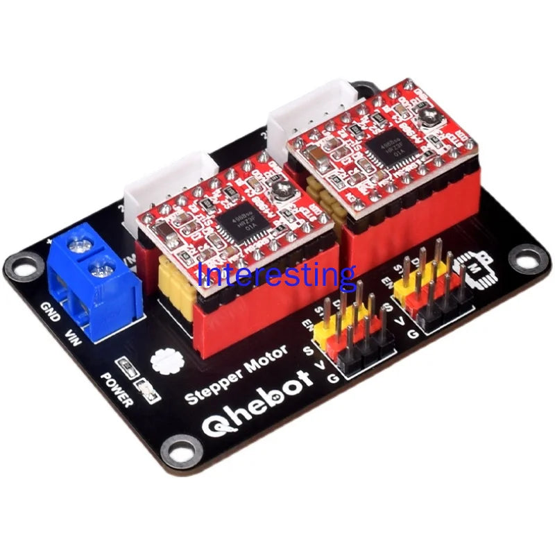 Dual 42 Stepper Motor Driver Expansion Board 3D Printing A4988/8825 Driver Zpaxo