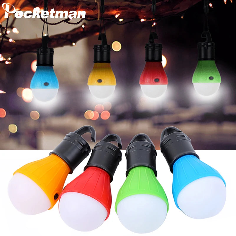 Portable LED Camping Lantern with Hanging Hook | Waterproof