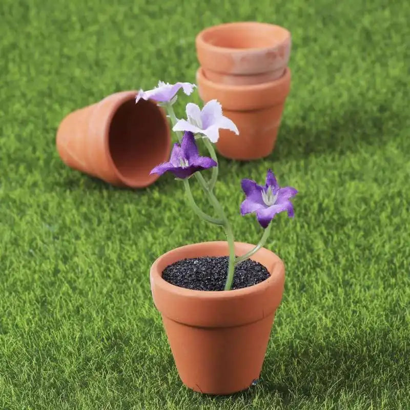 10-Pack Red Terracotta Clay Pots – Succulents & Cacti