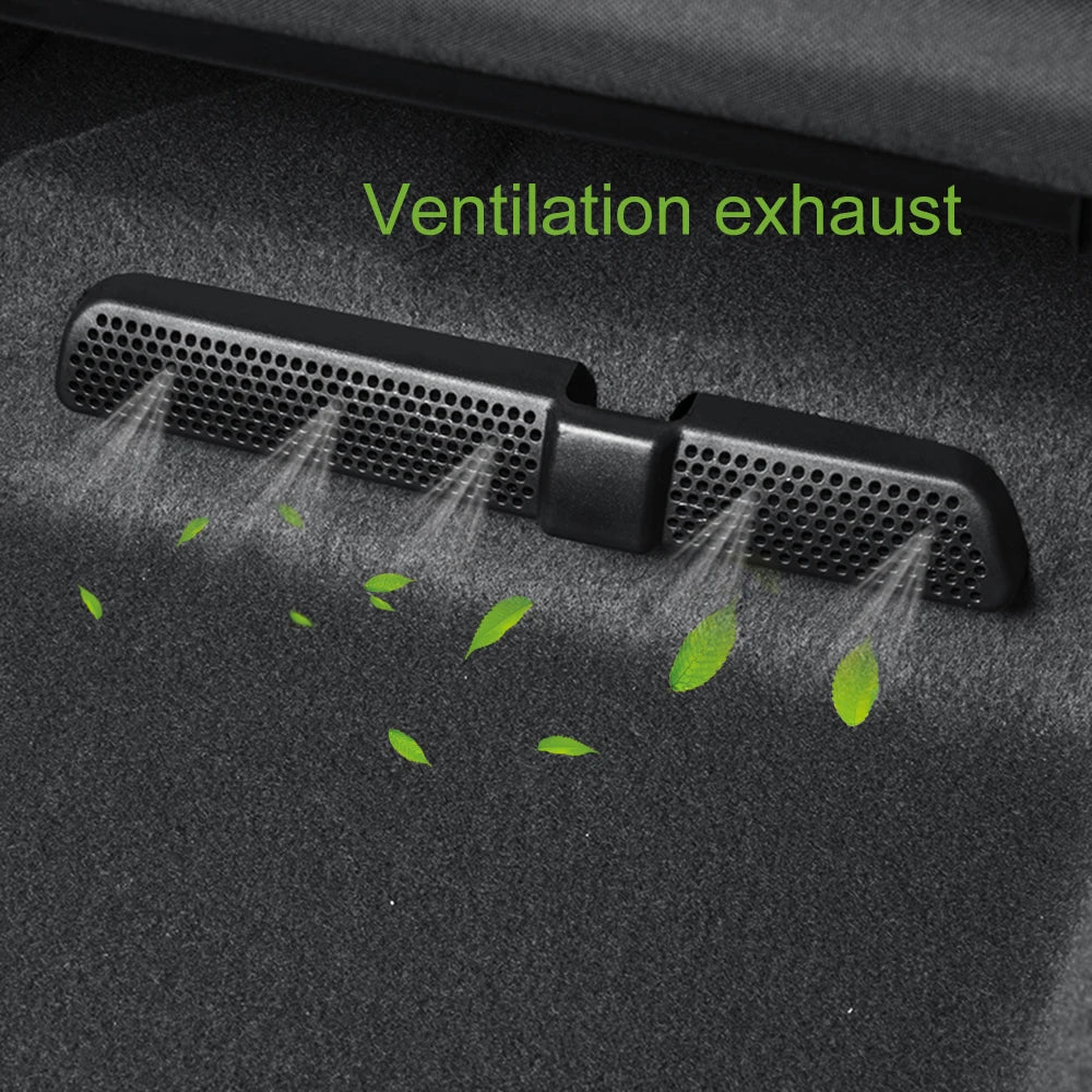 2pcs Car Air Vent Covers Protector Air Conditioner Duct Outlet Exhaust Under Seat Mounting Auto Accessories For VW Touran Tiguan Zpaxo
