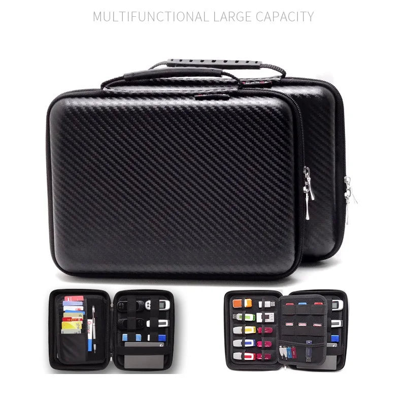 Hard Drive USB Flash Case Universial Portable Big Capacity Waterproof Zpaxo