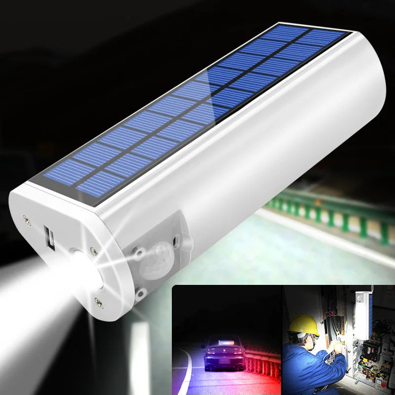 Solar LED Camping Light Rechargeable Power Bank 3 Lighting Mode Zpaxo
