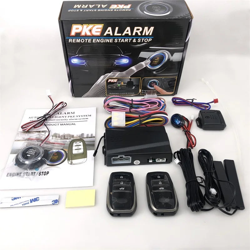 Universal Anti-theft System 12V Remote Start Control Keyless Entry