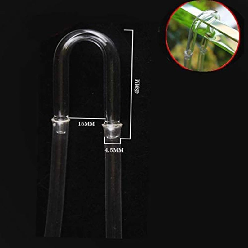 DIY CO2 Diffuser Aquarium Glass Tank Bubble Reactor Solenoid
