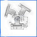 Tailor-made Accessories for Yarn Guide Frame Board, Wool Dumping Machine, Extile and Spinning Machine Zpaxo Type 1