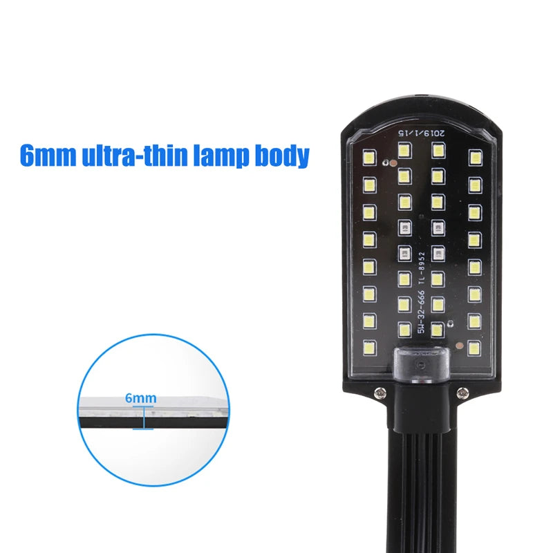 Simple LED Aquarium Lights Water Grass Plants Grow Light Fish Tank