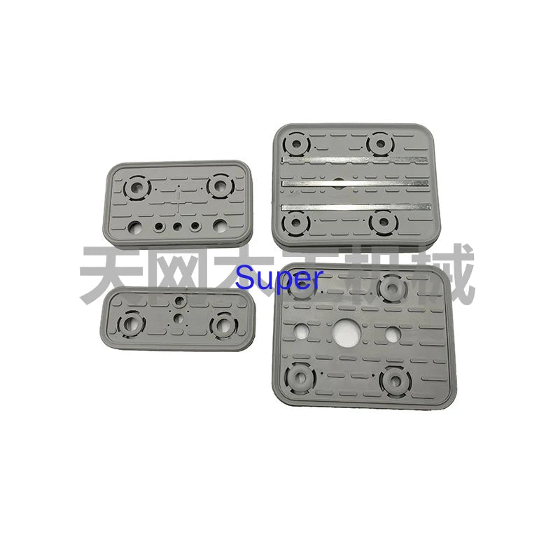 CNC Machining Center Suction Cup Adsorption Block Rubber Metal Strip Zpaxo