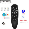 G10S Pro Voice Remote Control G10SPro BT 2.4G Wireless Air Mouse Gyroscope Backlit Smart TV Controller For Android Set-top Box Zpaxo G10S Pro