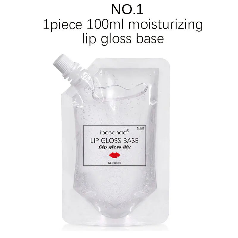 DIY Lipstick Raw Material Moisturizing Matte Transparent Clear Lip Gloss Base Gel Oil Non-stick Gel Lip Gloss Lipgloss Zpaxo 1