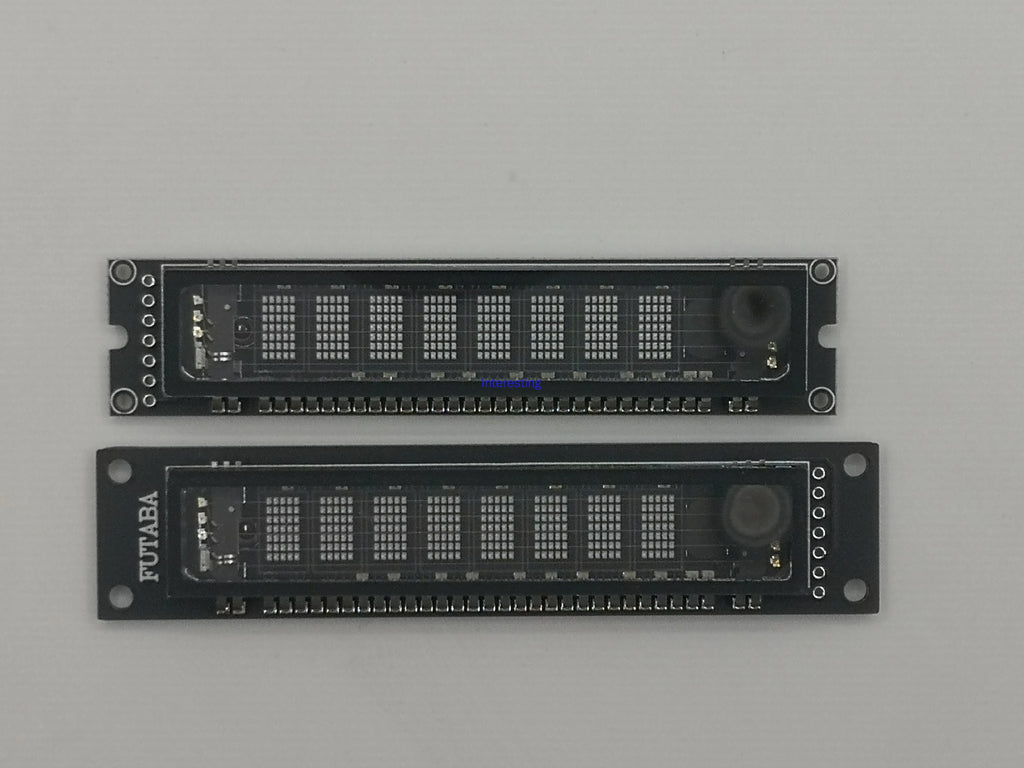 C51 STM32 VFD Display Module 8-bit Dot Matrix Display Module VFD Fluorescent Screen Serial Port Zpaxo