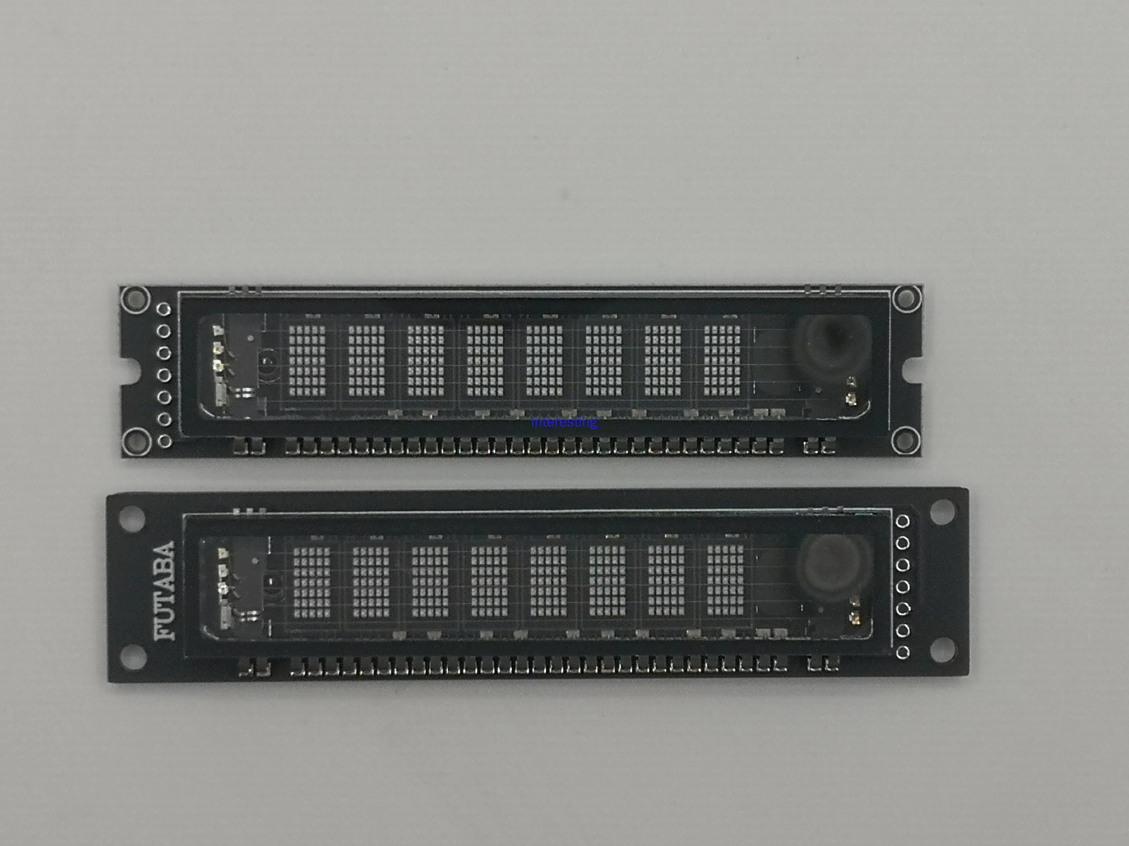 C51 STM32 VFD Display Module 8-bit Dot Matrix Display Module VFD Fluorescent Screen Serial Port Zpaxo