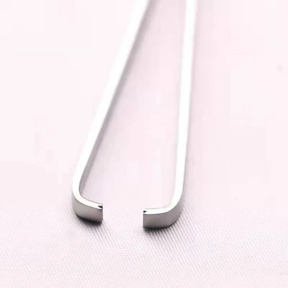 Stainless Steel Tweezer Professional Watch Hands Removal Repair Tool