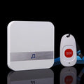 52 Musics Emergency SOS Doorbell Button 433MHZ with EU/US/AU/UK Plug Elderly Seniors Patients Bracelet Music Call Alarm for Home Zpaxo standard EU