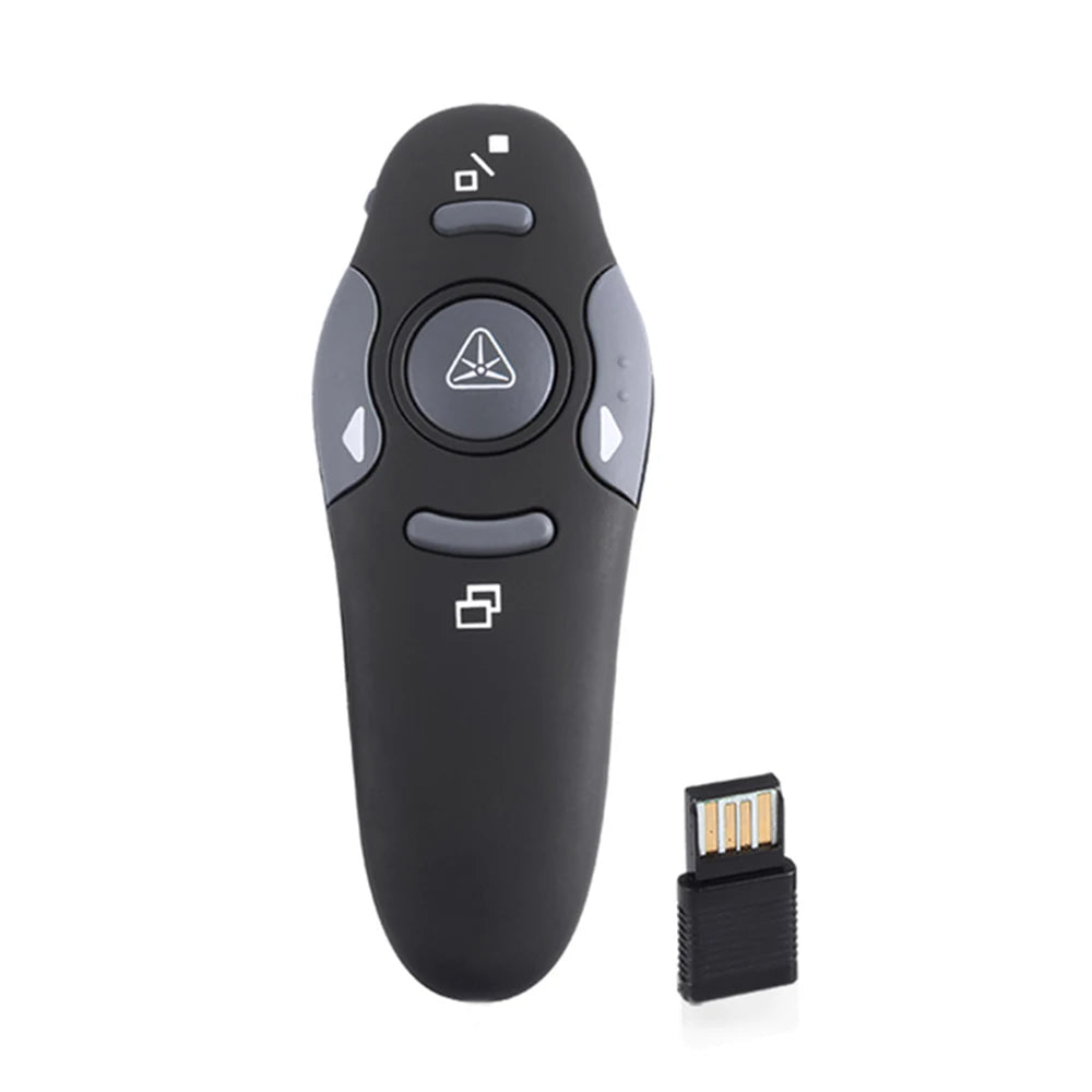 2.4GHz Wireless USB Powerpoint Presentation PPT Flip Pen Pointer Clicker Presenter with Red Light Remote Control for Teacher Zpaxo