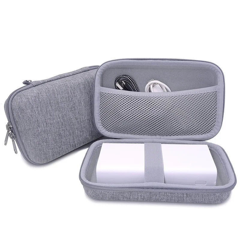 Hard Drive Case Power Bank Portable Charger Capacity 10000mAh Zpaxo