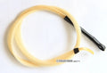 Durable Replacement 32'' Natural White Horse Hair Mongolia Tail Viola