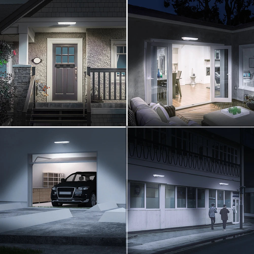 Outdoor Solar Lights Motion Sensor 360 Rotatable Led Lighting Zpaxo