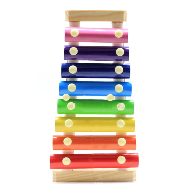 Bird Parrot Intelligence Toy Rope Hanging Chicken Xylophone Hens