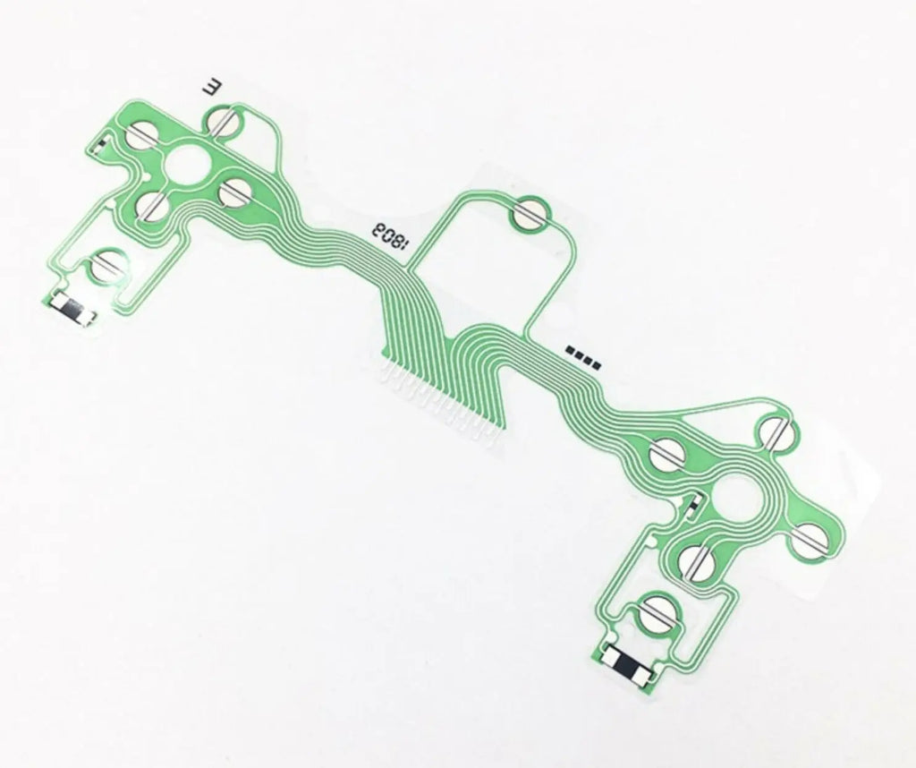 Green Conductive Film Keypad Flex Cable Ribbon PS4 JDM-001 010 011