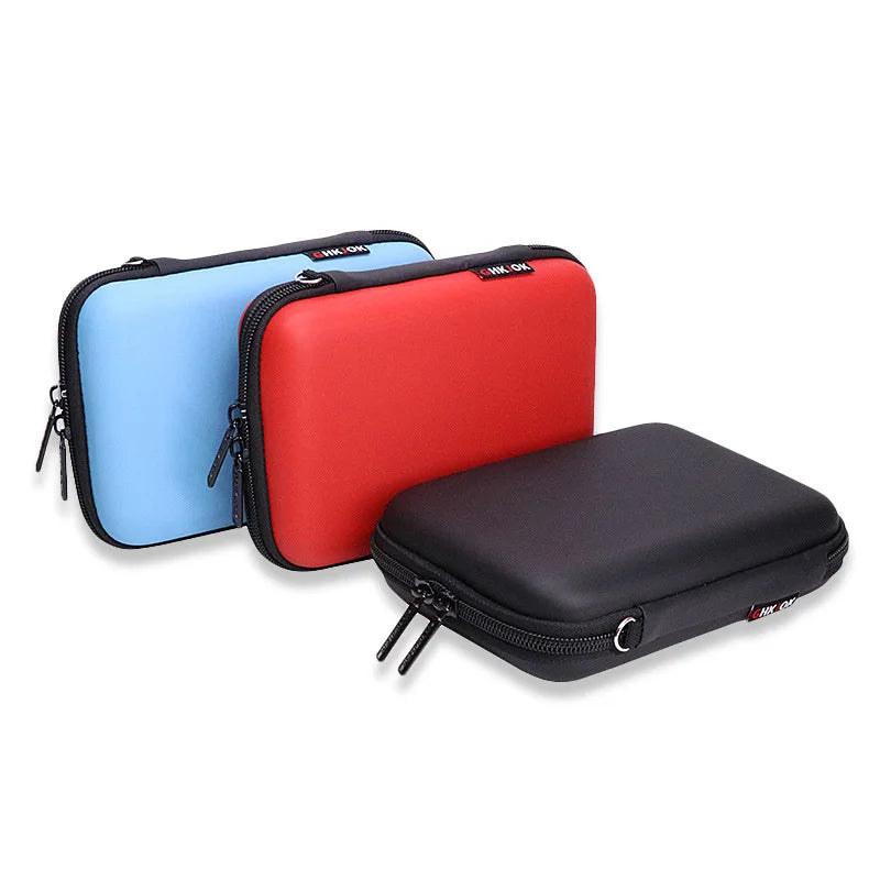 Ghkjok Big Electronics Cable Organizer Bag USB Flash Drive Memory Zpaxo
