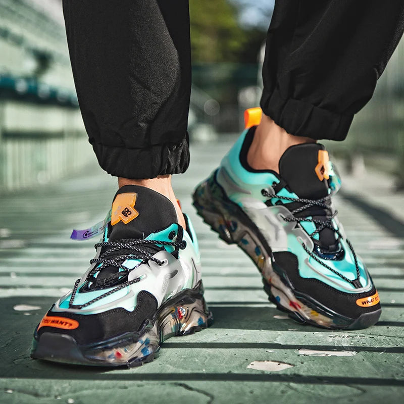 Shoes Men Sneakers Male Casual Mens Tenis Luxury Trainer Race Zpaxo