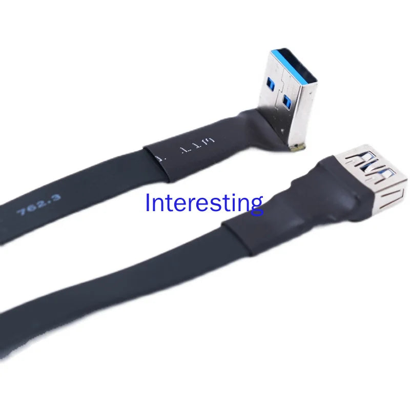 [USB3.0 Elbow Extension Cable] Xproto Series Universal Elbow Extension Cable Top Hidden Line Finishing Zpaxo