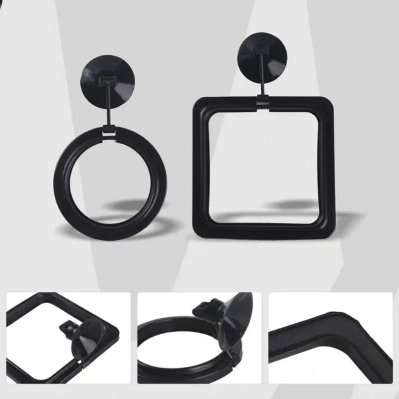Aquarium Fish Feeding Ring Tank Heart Floating Station Food Tray