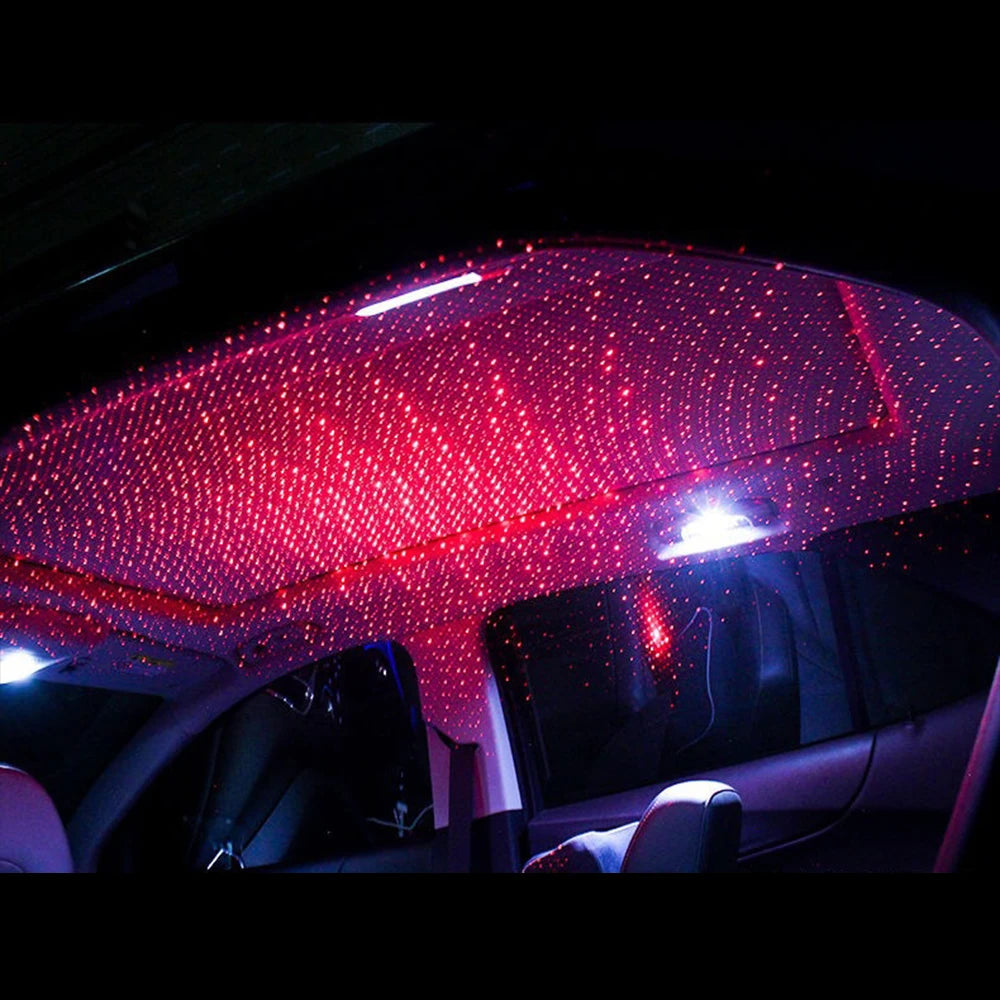 24V 12V Car USB Light LED Strip Red Starry Sky Ceiling Decorative Interior Ambient Lamp For Caravan RV Truck Trailer Accessories Zpaxo