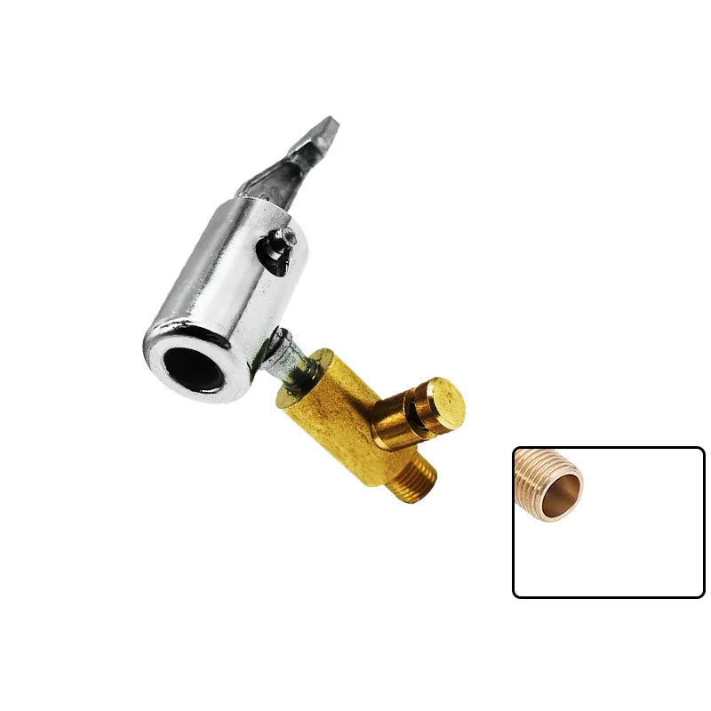 Car Tire Air Chuck Compressor Inflator Barb Connector Hose Repair