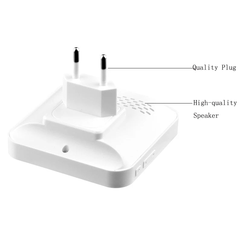 AC 90-260V Smart Indoor Doorbell Chime Wireless 300M Door Bell US EU Plug App Control For EKEN V5 V6 V7 M3 Zpaxo