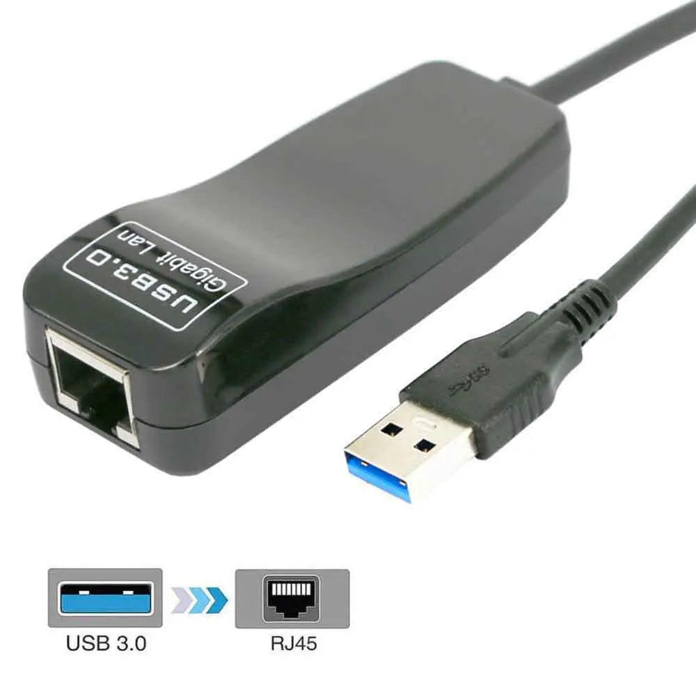 USB 3.0 USB Rj45 Lan Ethernet Adapter Network Card for Macbook for Windows 10 Laptop PC RJ45 Lan Ethernet Adapter Zpaxo