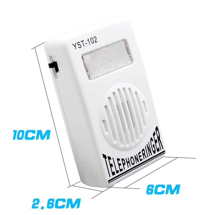 Extra-loud Ringer Sound Telephone Phone Amplifier Strobe Light