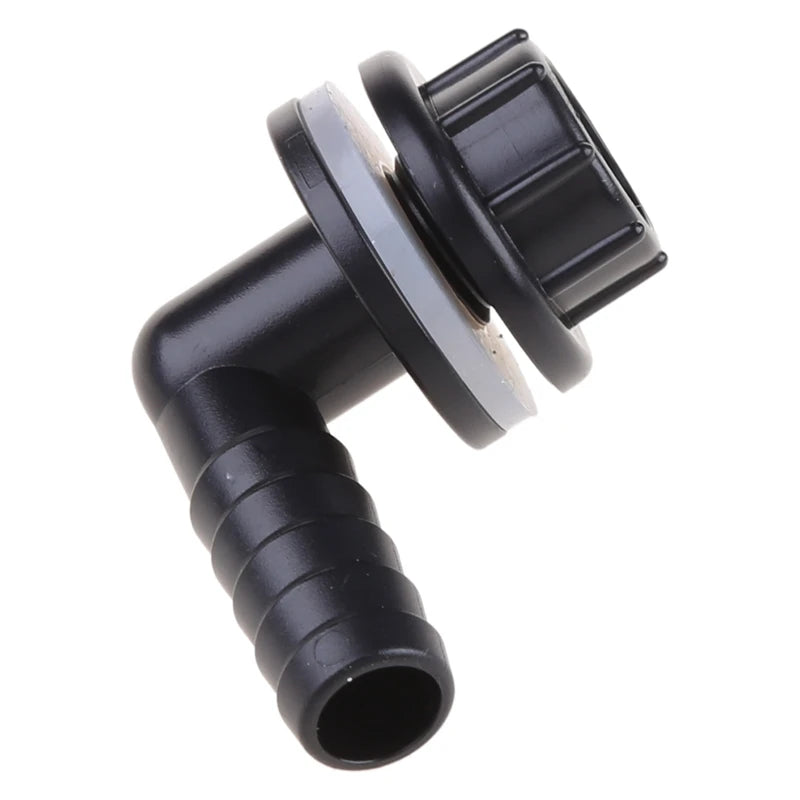 Plastic Tank Connector Waterproof Water Drainage Joints Aquarium Accessories Fish Tank Pipe Spare Parts For Fish Pets Zpaxo