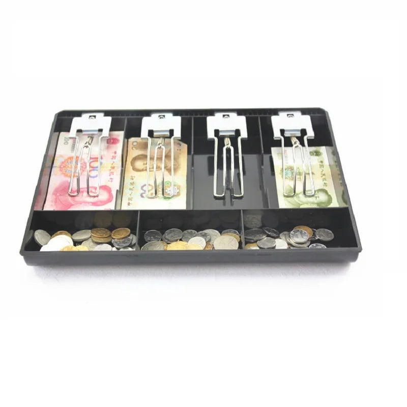 Money Counter Case Plastic Metal Hard Cash Register Box Classify Zpaxo