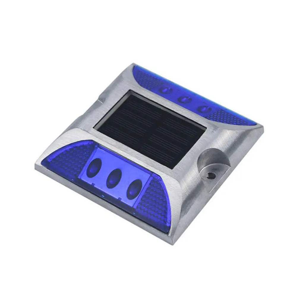 Solar LED Road Stud Light | IP68 Aluminum Reflective Ground Marker