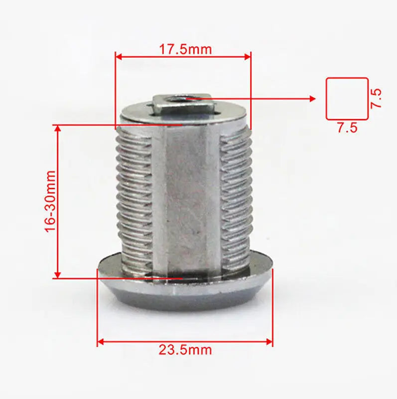 Security Mail Box Lock 2 Keys Mailbox Letter Stainless Steel Drawer